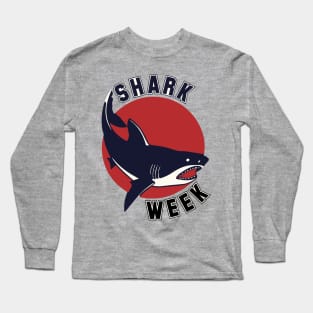 Shark Week Long Sleeve T-Shirt